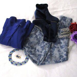 FLIPSIDE VINTAGE DOUBLE SIDED JEANS – SZ 3 – WAIST 30